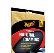 Полотенце натуральное замшевое Meguiars X2100 Premium Natural Chamois, 16 x 2 x 25 см