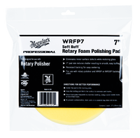Роторний полірувальний круг середньожорсткий Meguiar's WRFP7 Rotary Foam Polishing Pad, 17.8 см - Фото 3