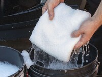 Рукавиця мікрофіброва для мийки Meguiar's X3002EU Microfiber Wash Mitt, 19 х 29 см - Фото 5