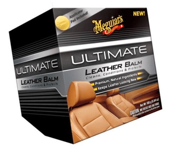 Бальзам 3 в 1 для шкіри Meguiar's G18905 Ultimate Leather Balm, 160 г