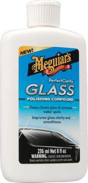 Паста для очистки стекла Meguiar's G8408 Perfect Clarity Glass Polishing Compound, 236 мл