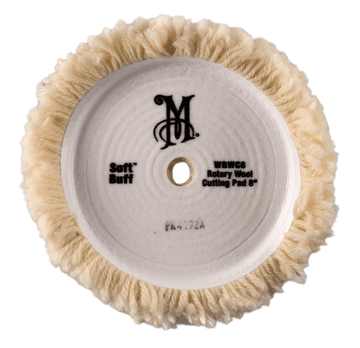 Полірувальний круг вовняний Meguiar's WRWC8 Soft Buff Rotary Wool Pad, 20.3 см