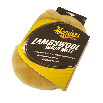 Рукавиця лама для мийки Meguiar's A7301 Lambs Wool Wash Mitt