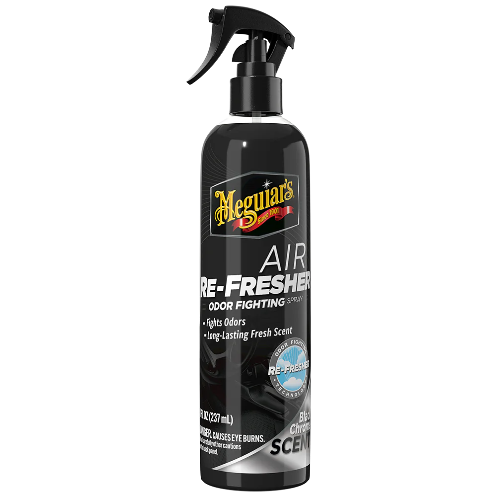 Спрей освежитель воздуха "Чёрный хром" аромат Meguiar's G250708 Black Chrome Air Refresher Trigger, 237 мл