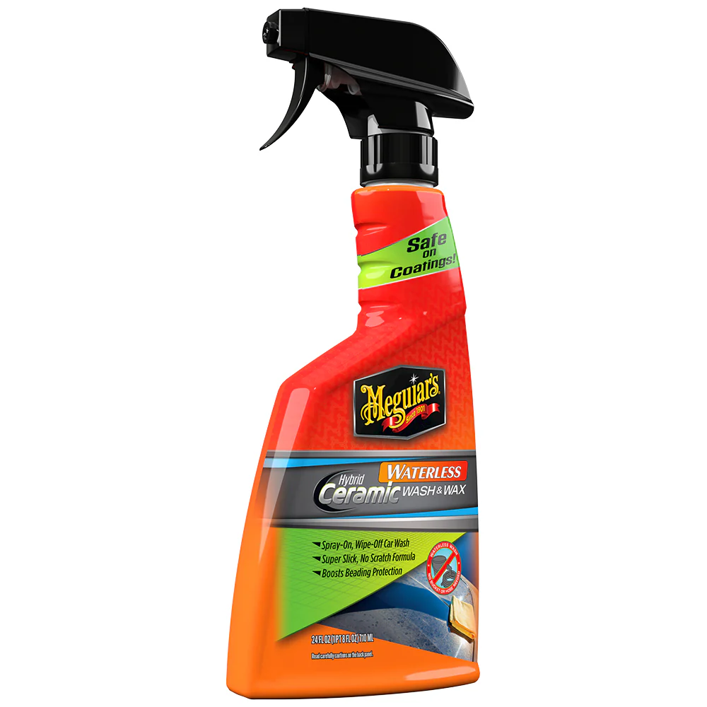 Суха мийка з гібридно-керамічним воском Meguiar's G251024 Ceramic Waterless Wash &Wax, 710 мл